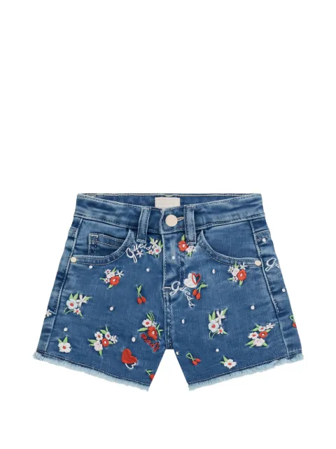 guess kids denim shorts