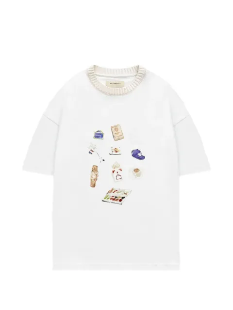 RETERNITY L’Icone graphic-print T-shirt