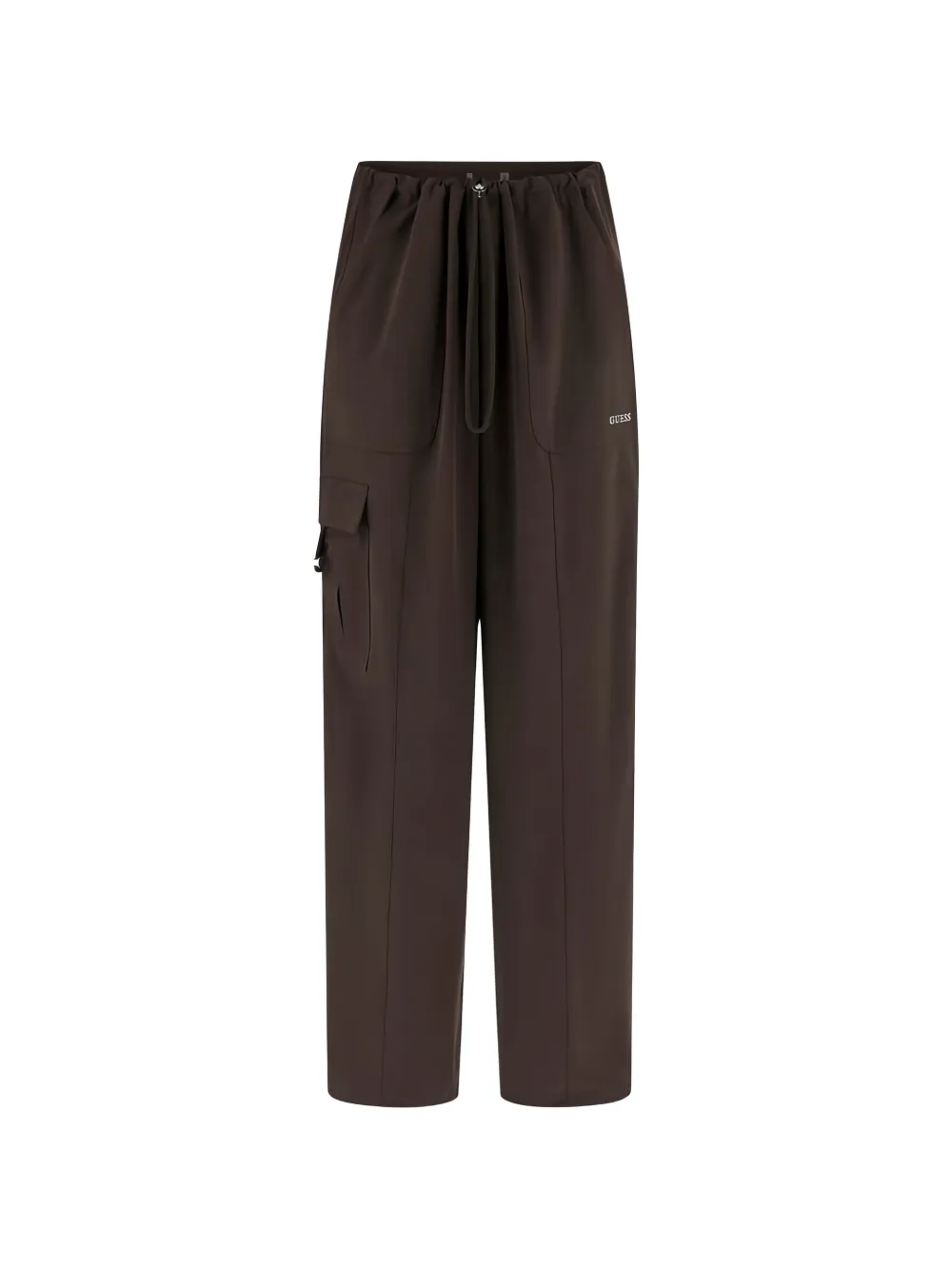 GUESS USA wide-leg cargo pants - Marrone