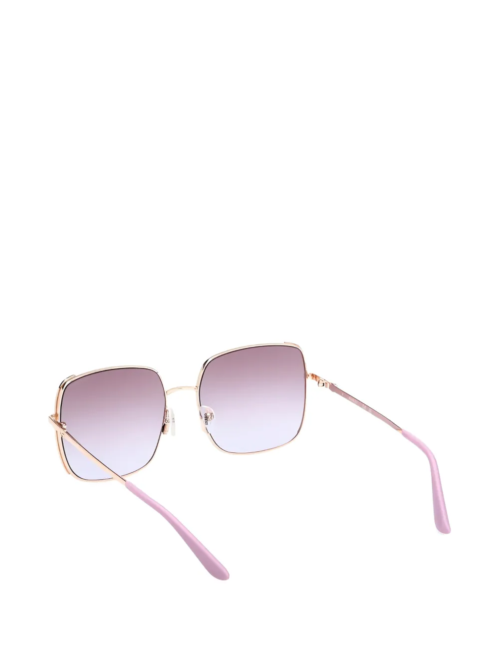 GUESS EYEWEAR Zonnebril met vlindermontuur en kleurverloop Goud