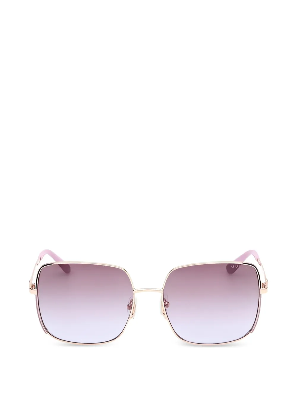 GUESS EYEWEAR Zonnebril met vlindermontuur en kleurverloop Goud