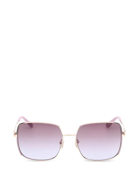 GUESS EYEWEAR Butterfly Black Smoke Sonnenbrille mit Farbverlauf