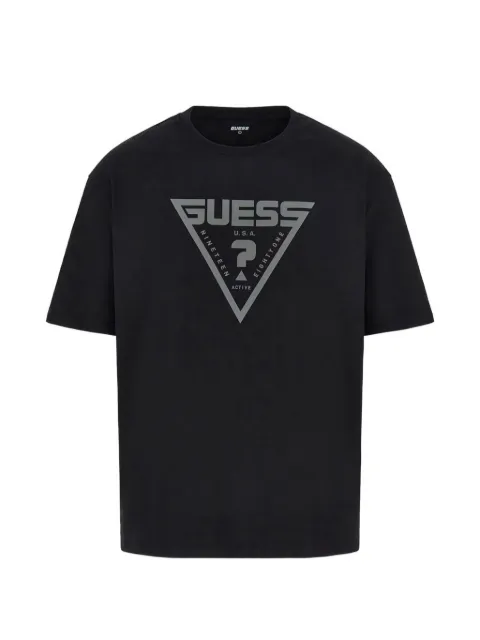 GUESS USA Triangle Logo T-shirt