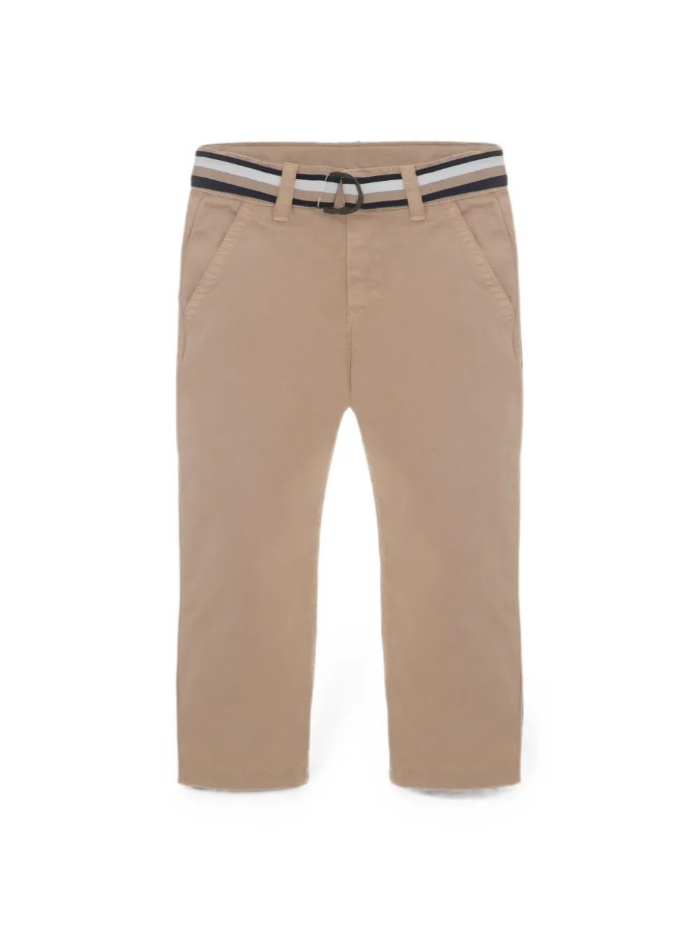 Patachou Broek met ceintuur Beige