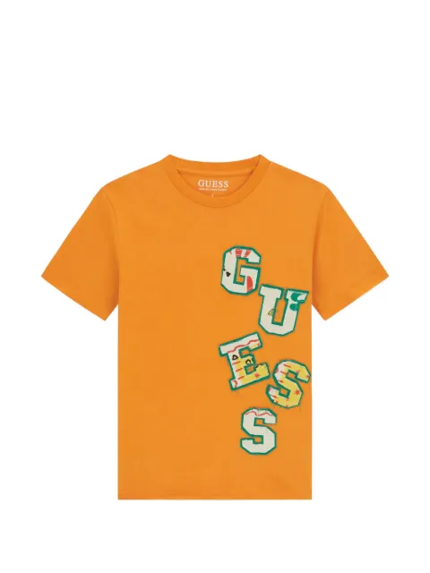 GUESS USA logo-patch T-shirt