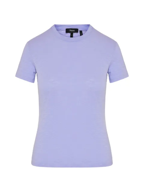 Theory Tiny slub-texture T-shirt