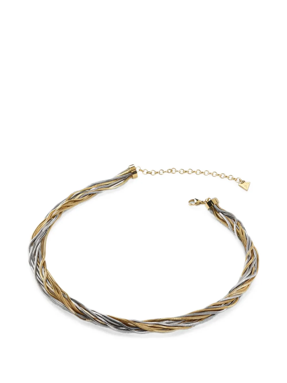 GUESS USA 16 18 multi chain necklace - Gold