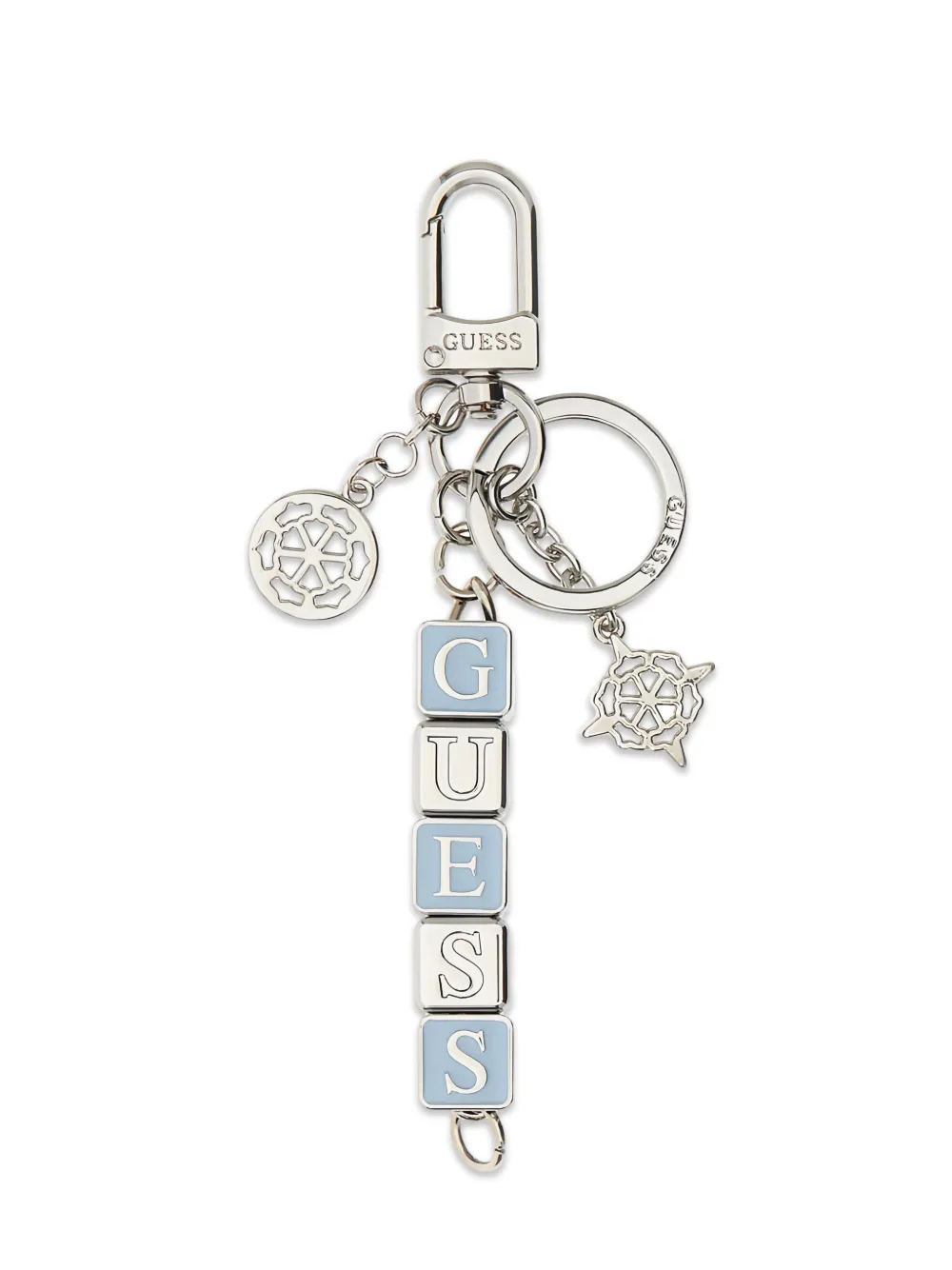 GUESS USA logo keychain · One Size