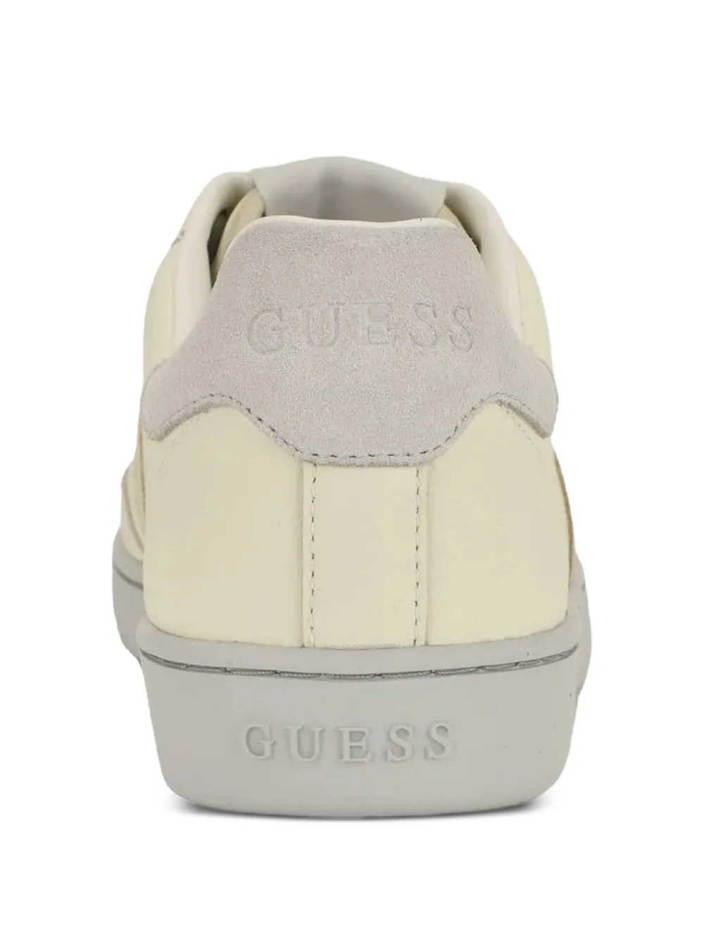 GUESS USA Nolinas faux-suede low-top sneakers Beige