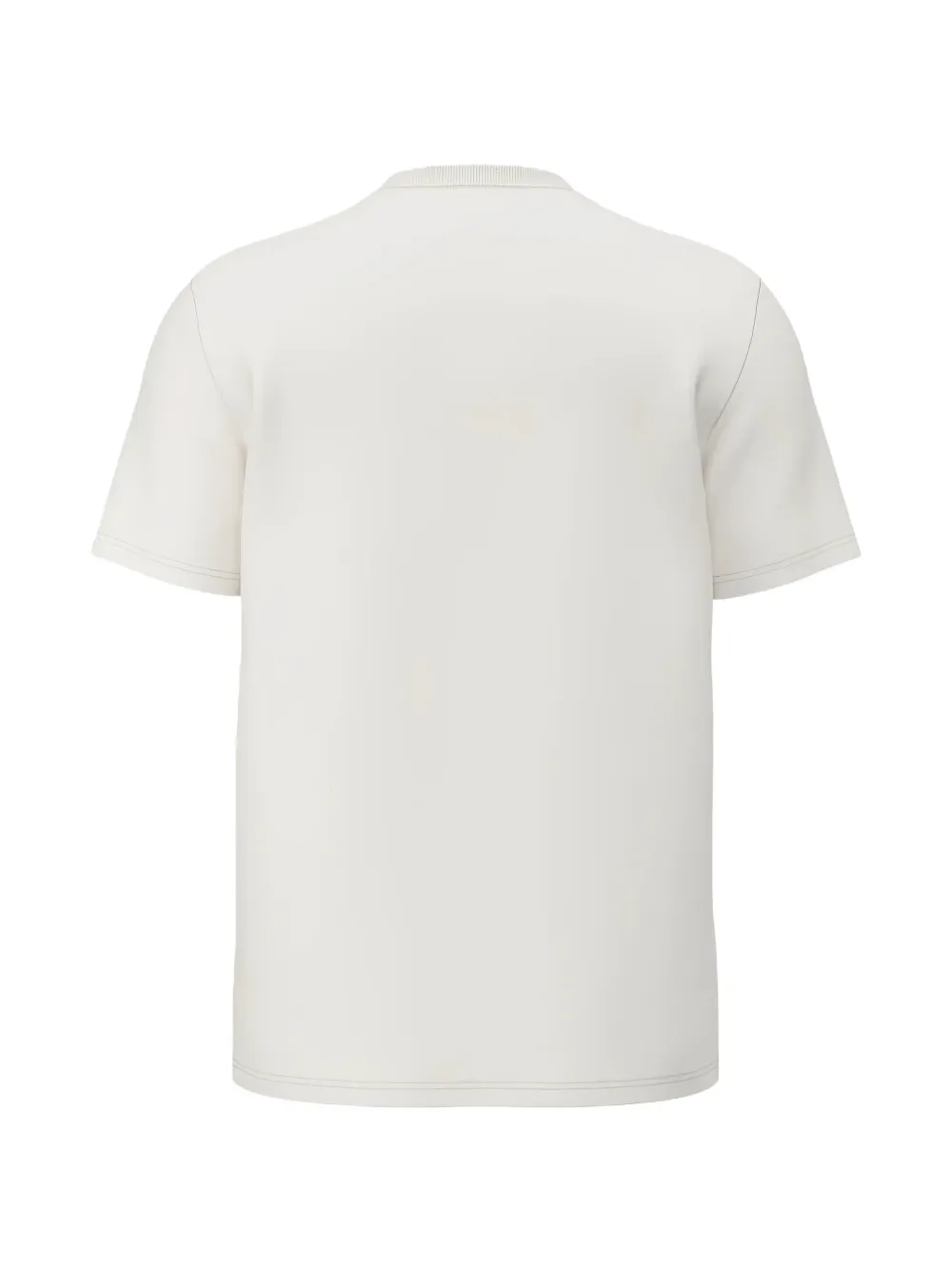 GUESS USA T-shirt met logoprint met ronde hals Beige