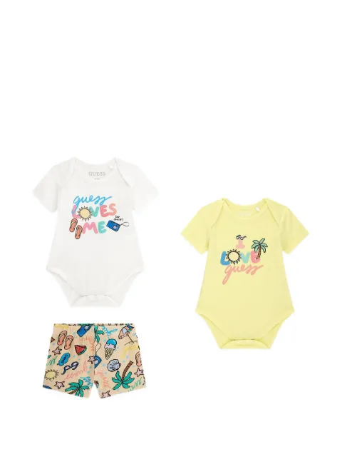 GUESS USA short-sleeve bodysuit and shorts (set of two)