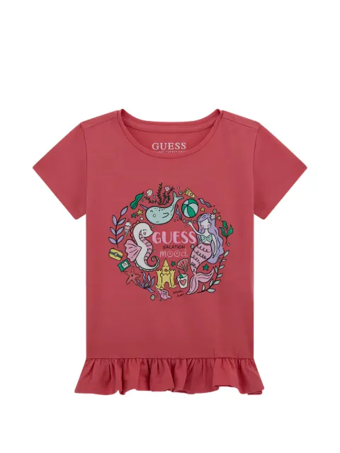 guess kids 러플 티셔츠