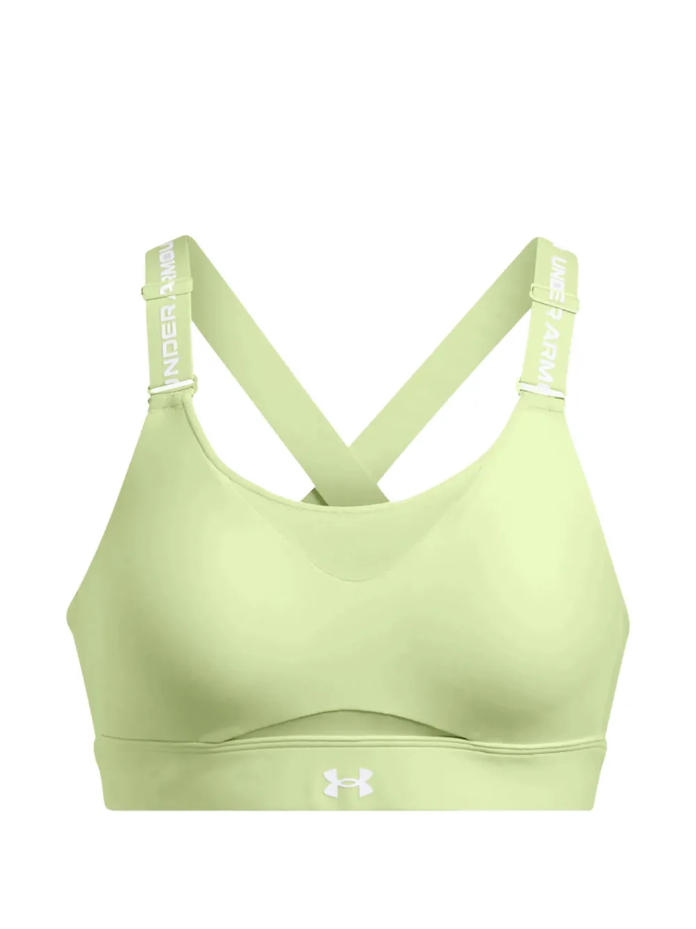Under Armour Infinity 2.0 Sport-BH mit Logo - Grün