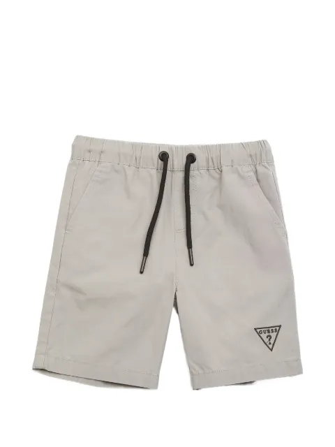 GUESS USA flat-front poplin shorts