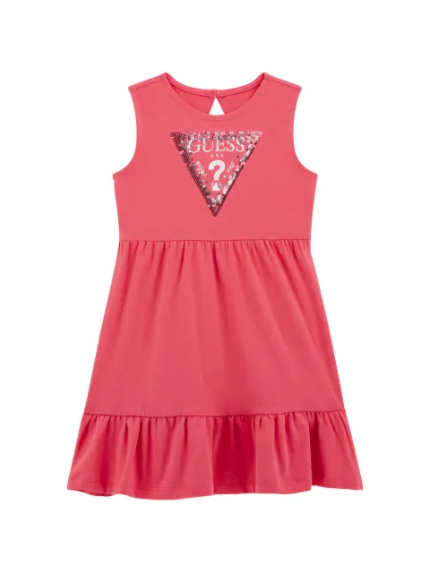 GUESS USA fit-and-flare midi dress