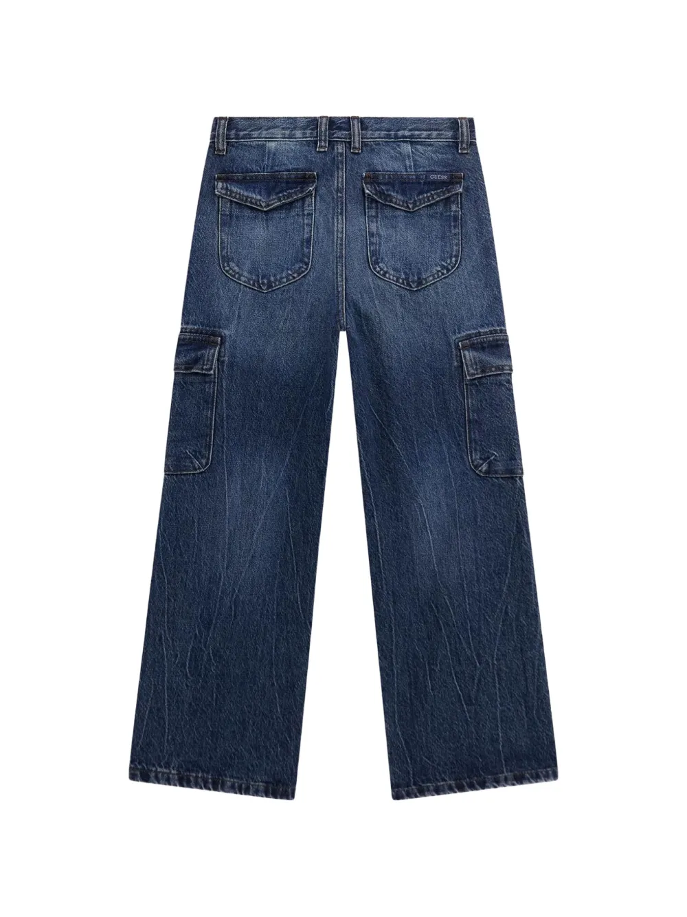 guess kids Jeans met wijde pijpen Blauw