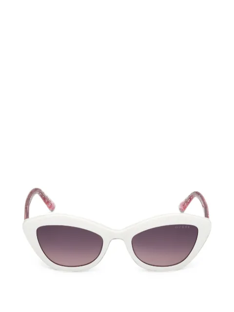 GUESS USA geometric full-rim sunglasses