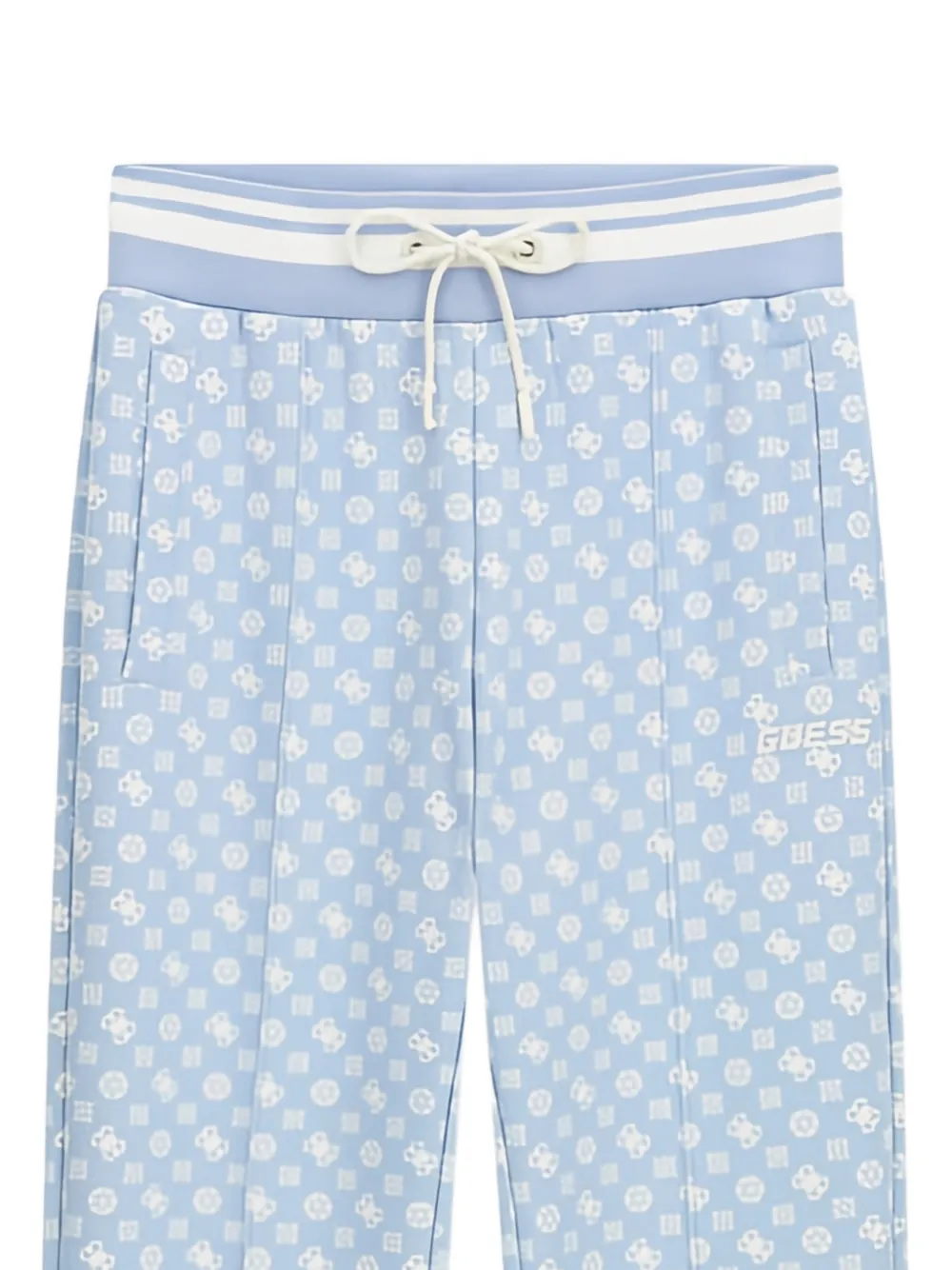 GUESS USA Trainingsbroek met logoprint Blauw