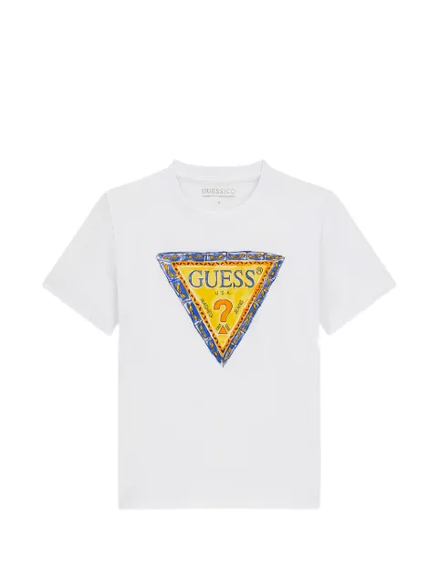 guess kids shirt with triangle logo