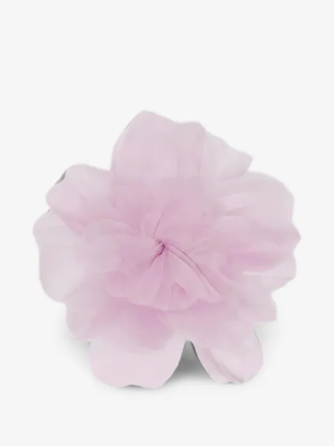 Marina Rinaldi silk flower brooch