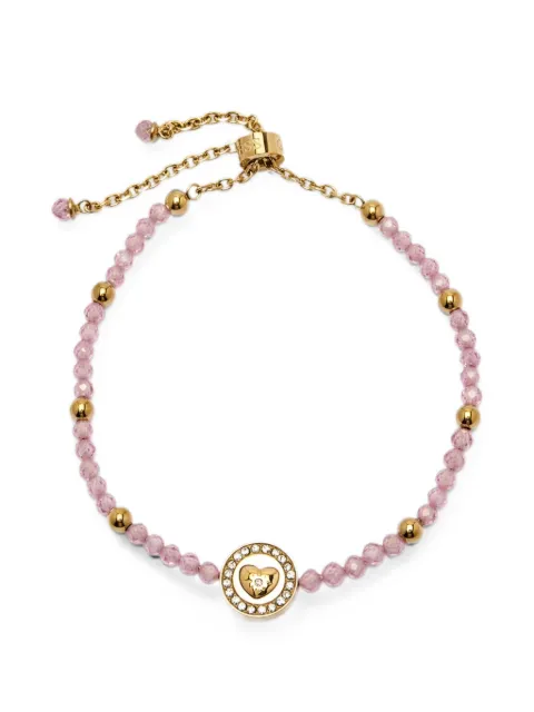 GUESS USA beaded heart-pendant bracelet