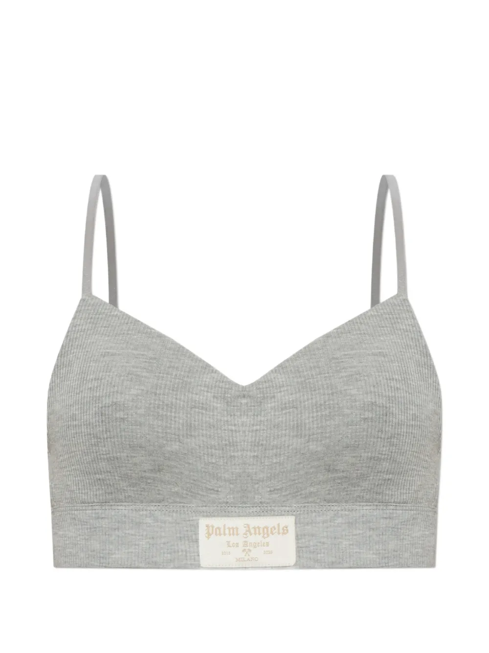 Palm Angels bra with logo - Grigio