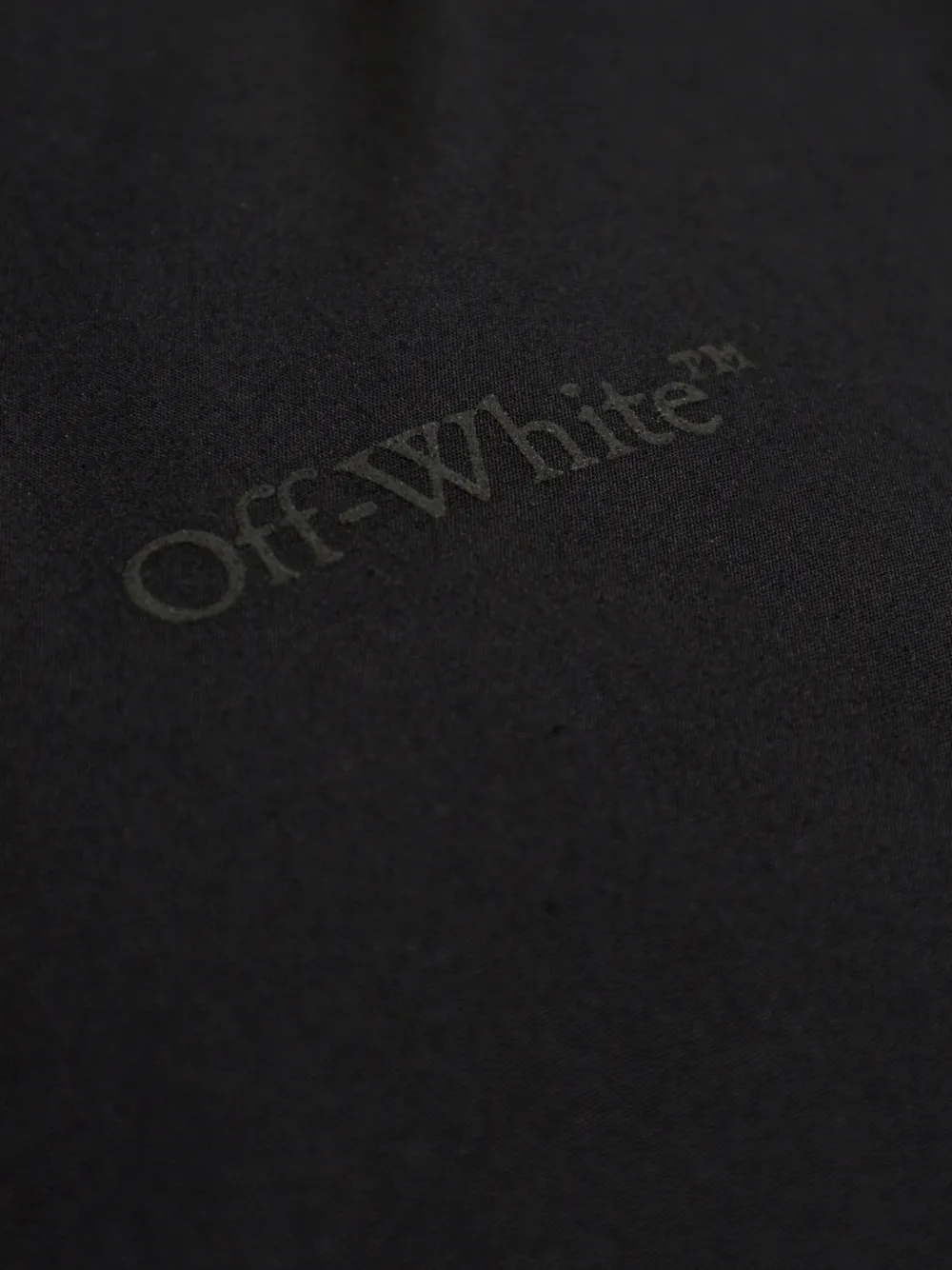 Off-White Overhemd met korte mouwen Zwart