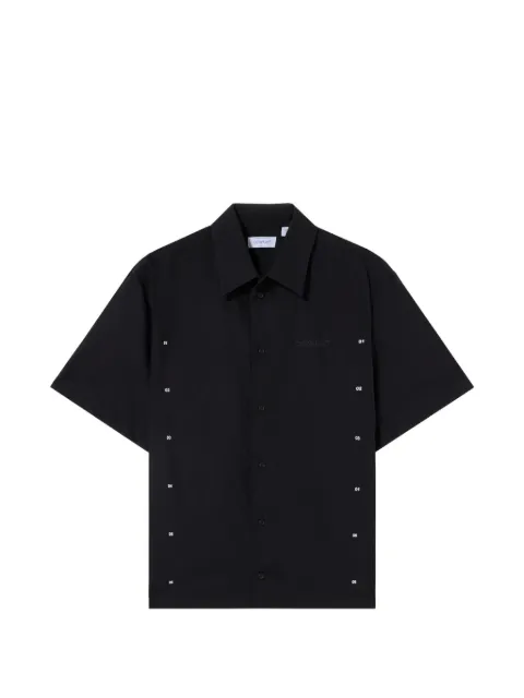 Off-White kortærmet skjorte med logotryk