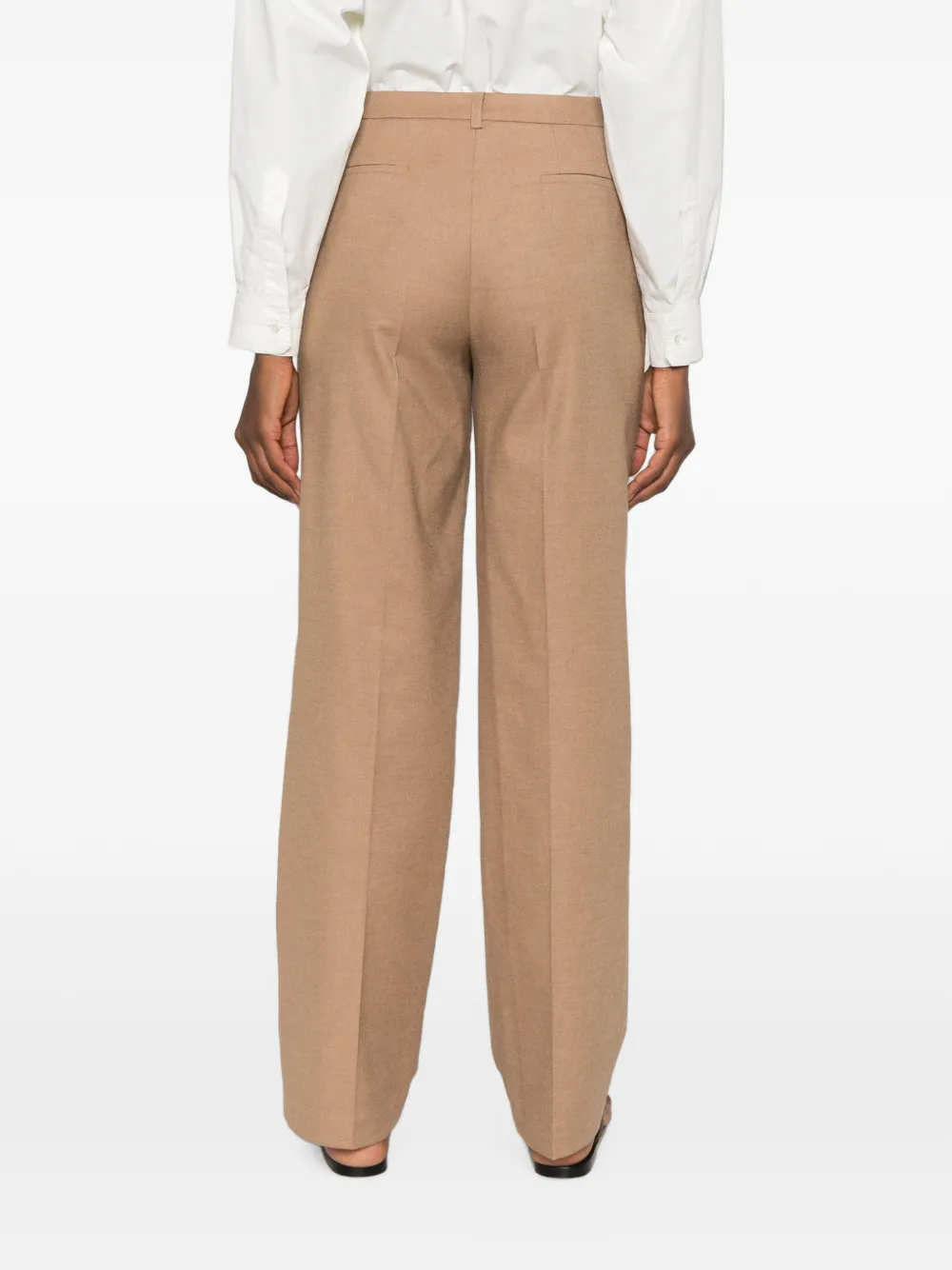 LE SULLY STUDIO Geplooide pantalon Beige