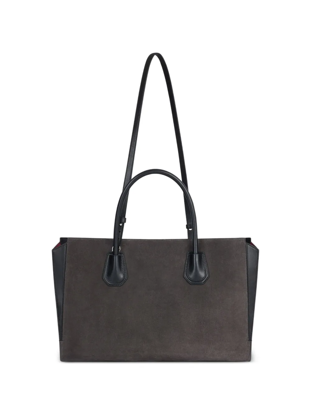 Givenchy Medium Antigona Catchall suède leren tas Grijs