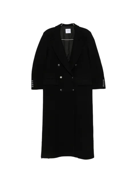 LE SULLY STUDIO double-breasted peak-lapel coat