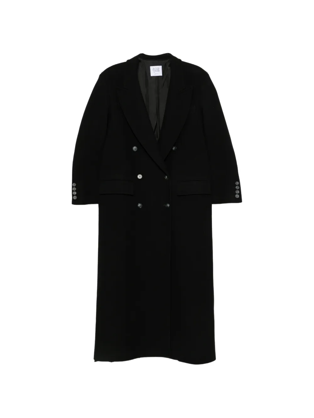 LE SULLY STUDIO double-breasted peak-lapel coat