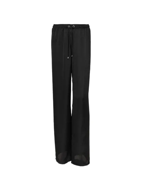 PARAMIDONNA pantalones con cordones en la pretina