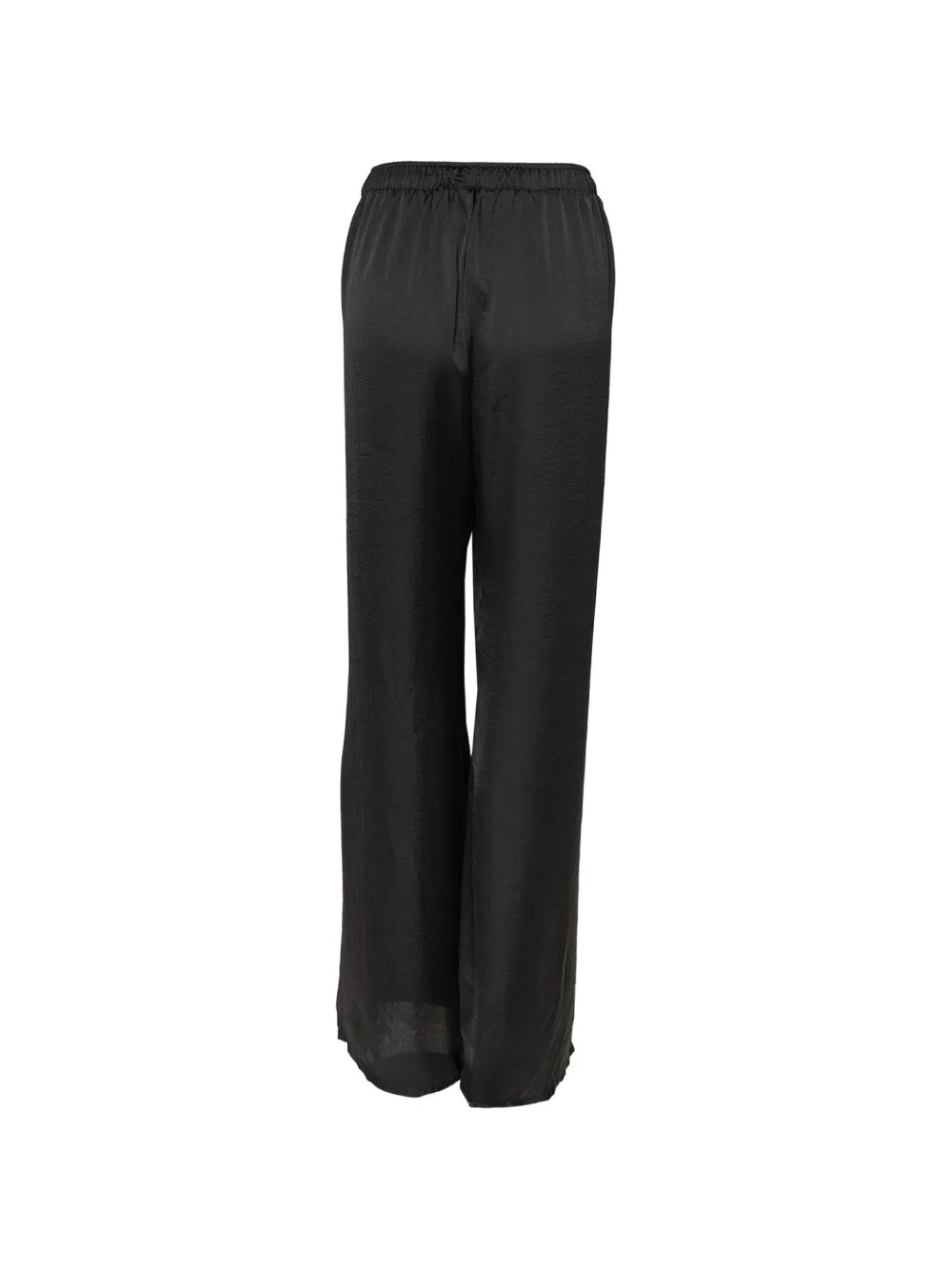 PARAMIDONNA Broek met trekkoord en parel Zwart
