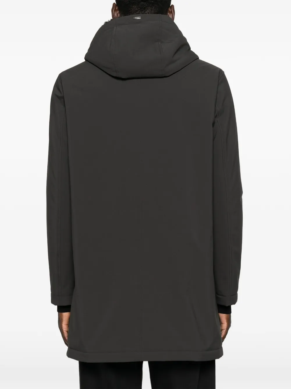 Herno Parka met capuchon Grijs
