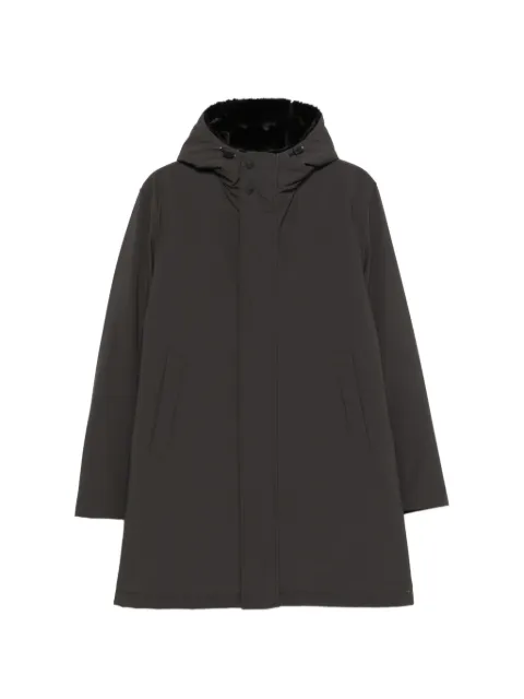 Herno faux-fur collar hooded parka