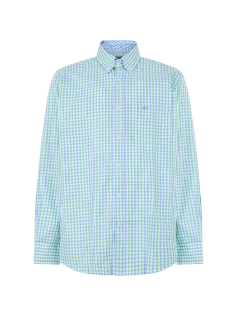 Paul & Shark checked long-sleeve shirt