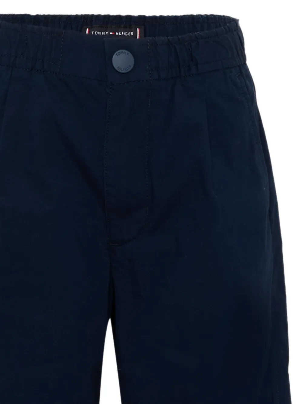 Tommy Hilfiger Junior Essential Flag broek met elastische tailleband Blauw