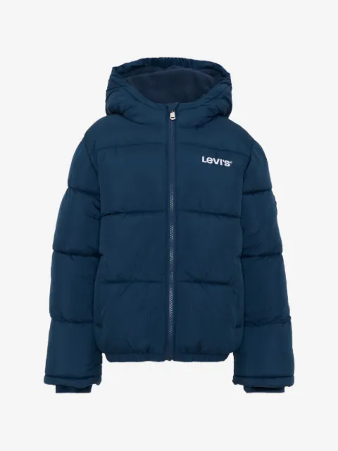 Levi's Kids quilted hooded jacket