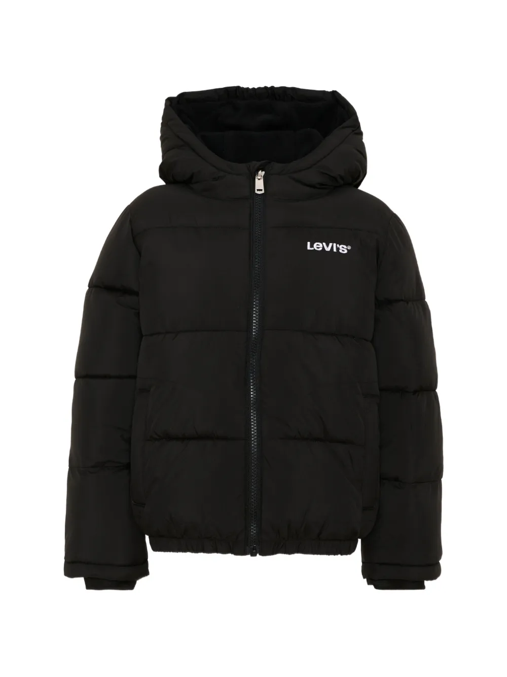 Levi's Kids padded hooded jacket - Nero