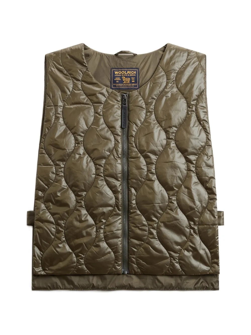 Woolrich Packbare Steppweste - Grün