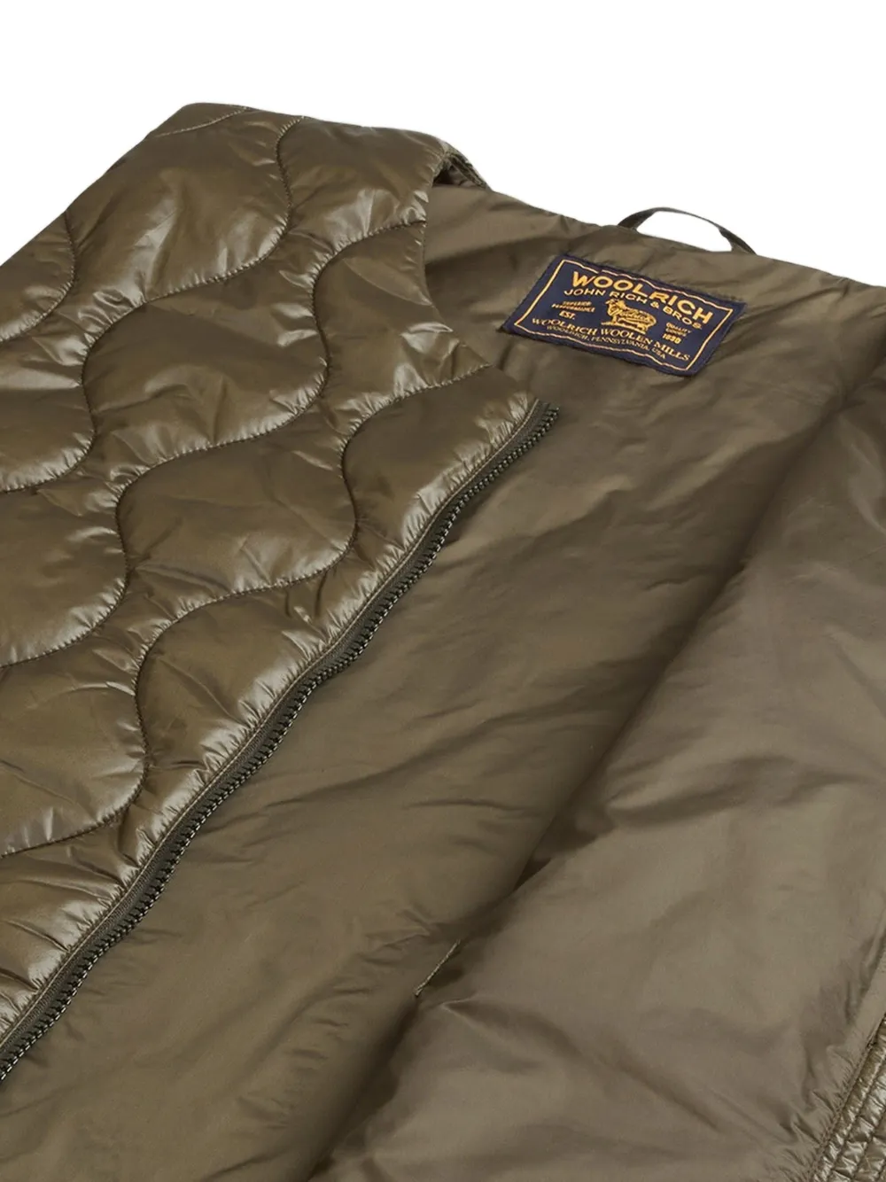 Woolrich Opvouwbare gewatteerde bodywarmer Groen