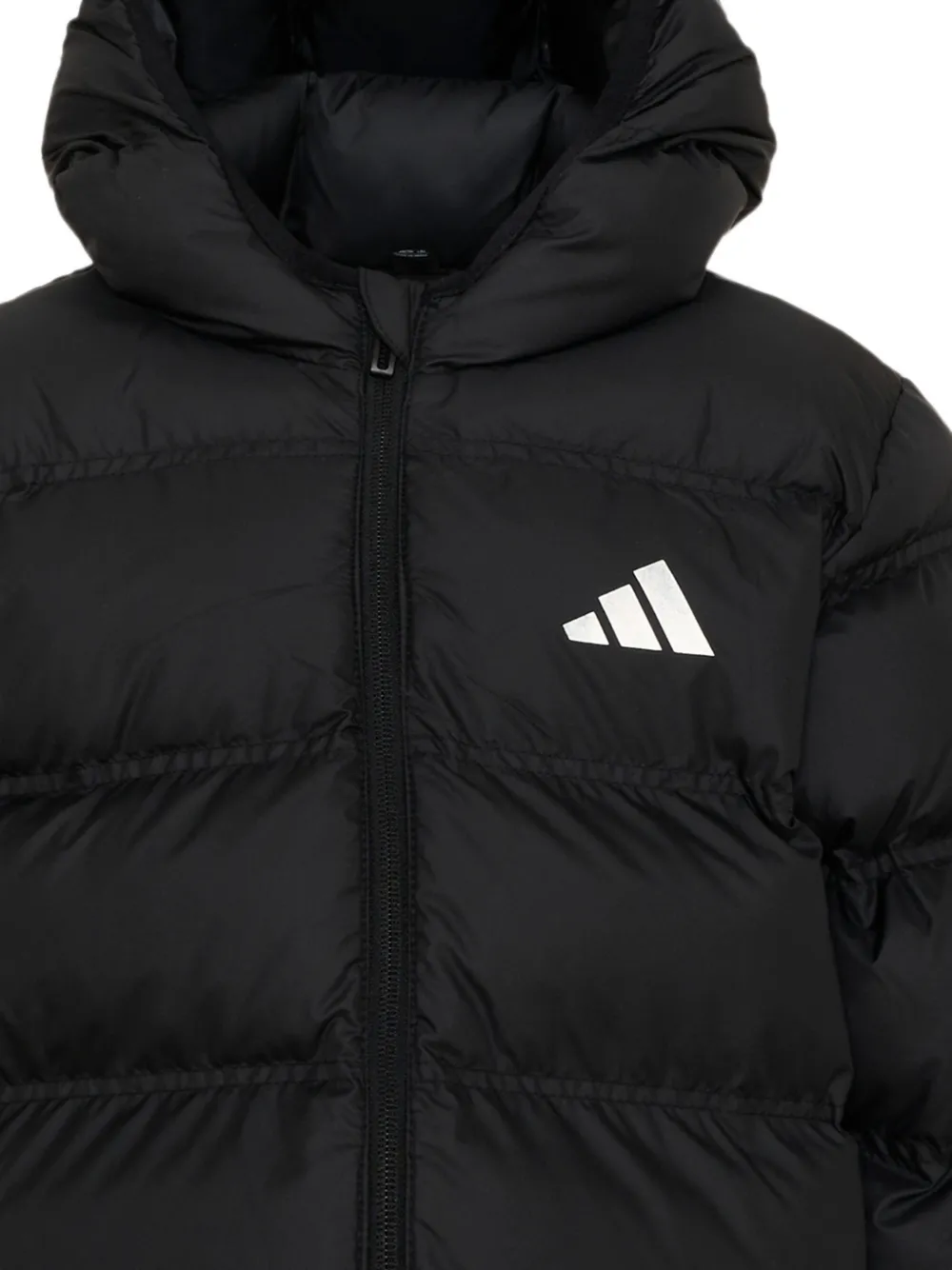 adidas Kids Donsjack met logoprint Zwart