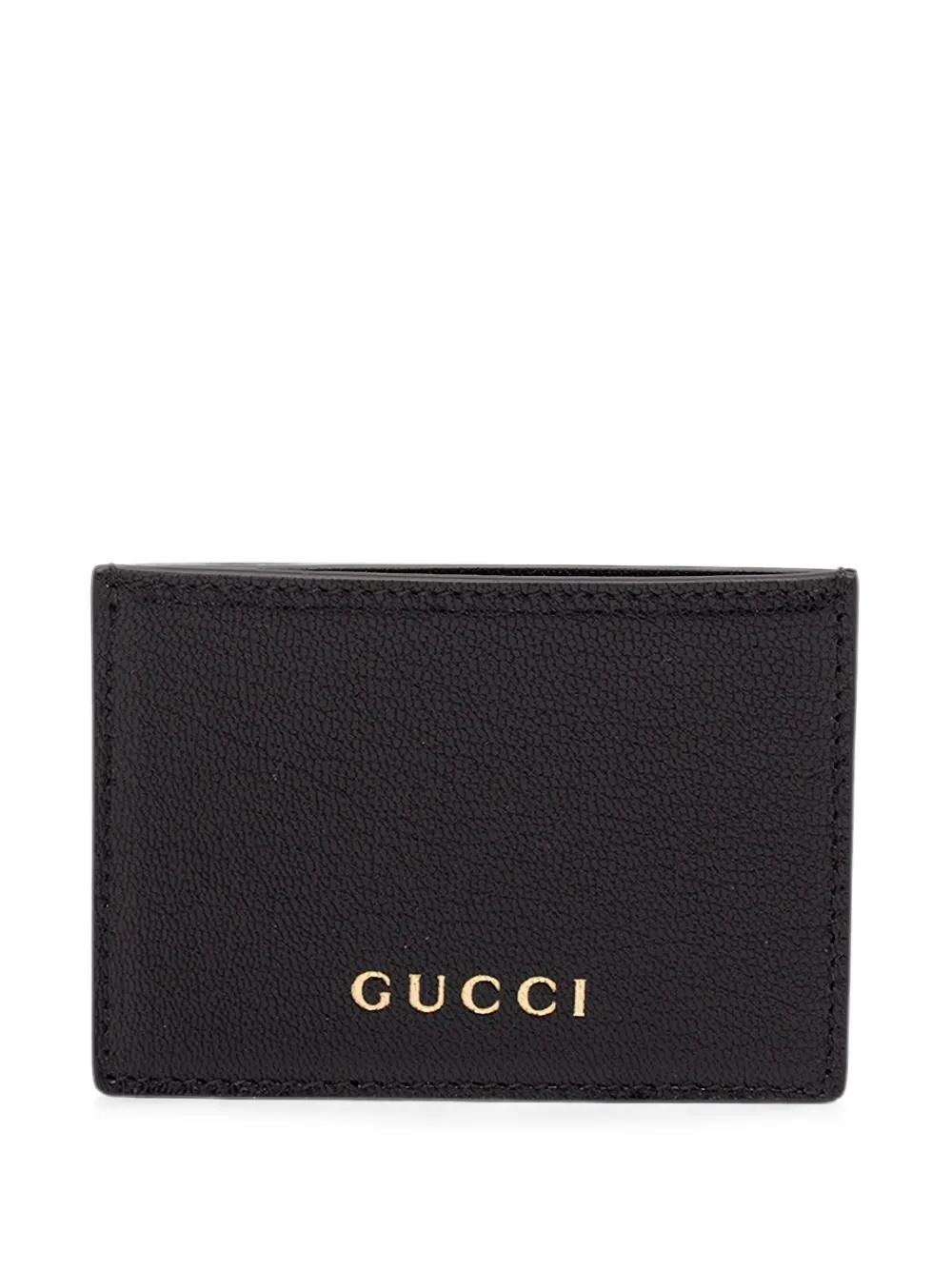 Gucci Pasjeshouder met logo Zwart