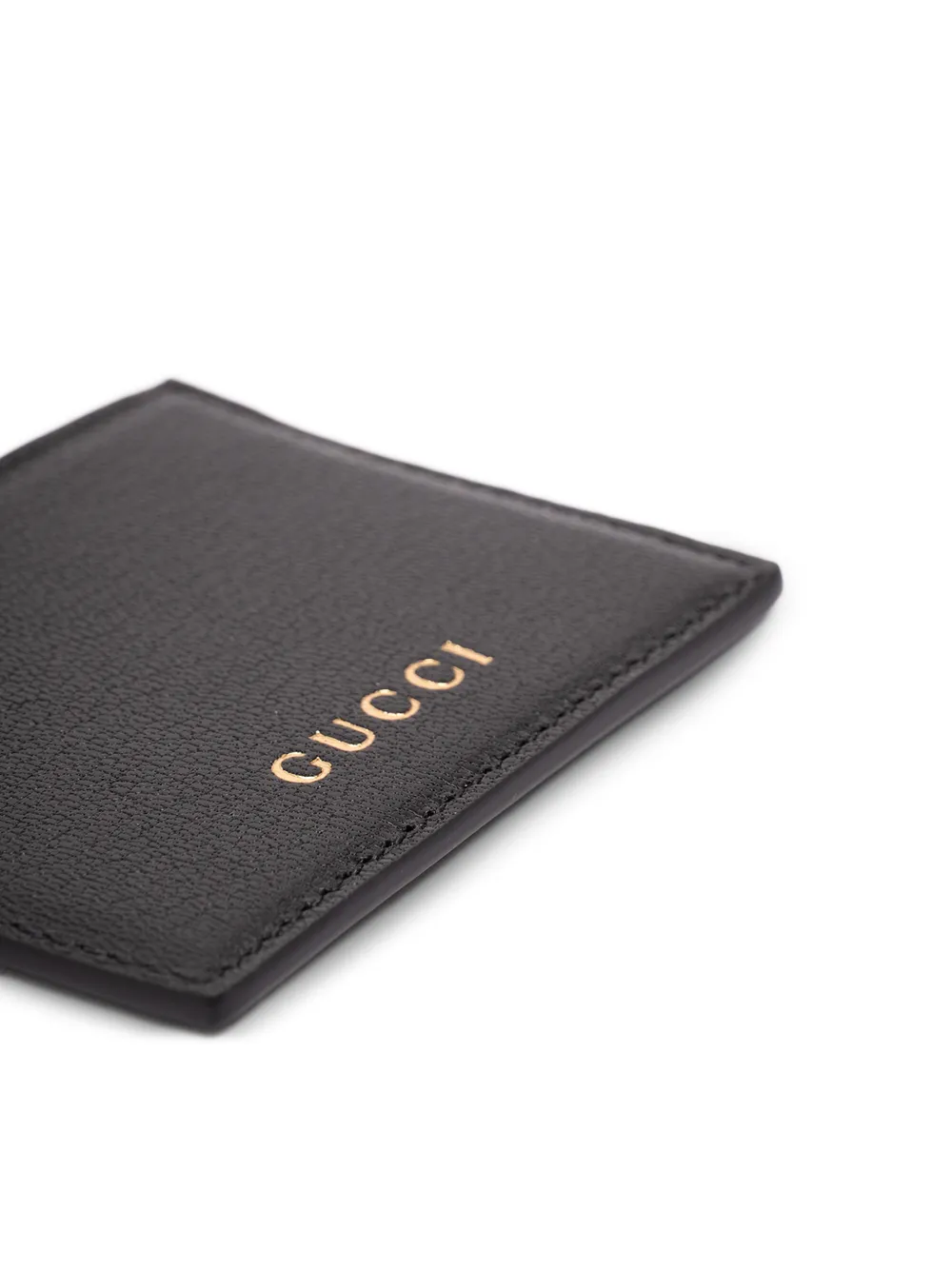 Gucci Pasjeshouder met logo Zwart
