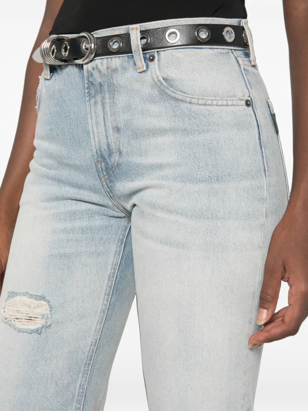 Haikure Straight jeans Blauw