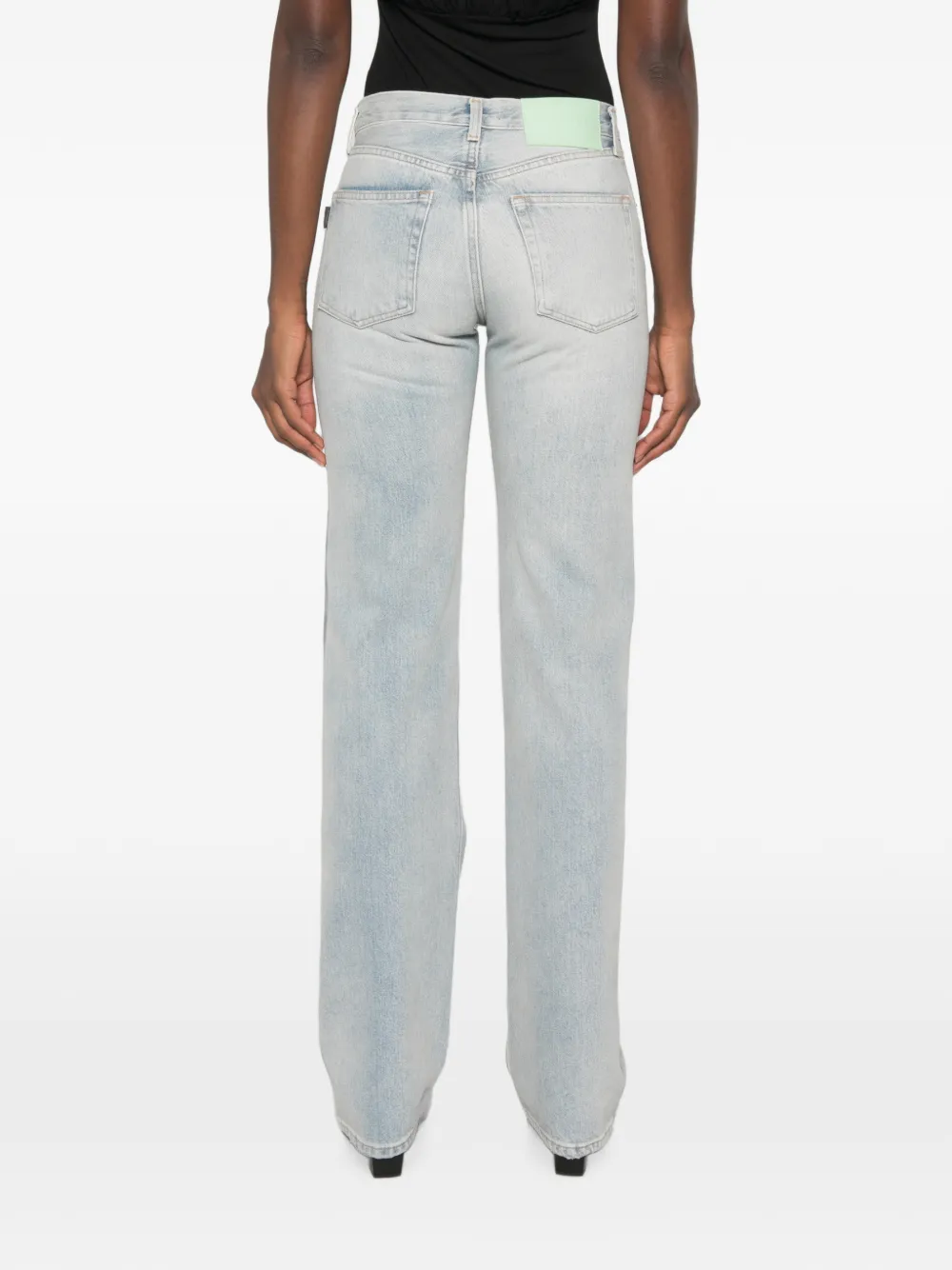 Haikure Straight jeans Blauw