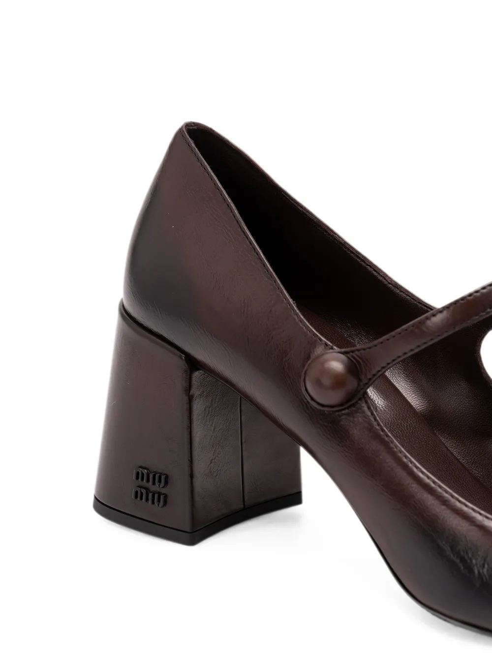 Miu Mary Jane pumps Bruin
