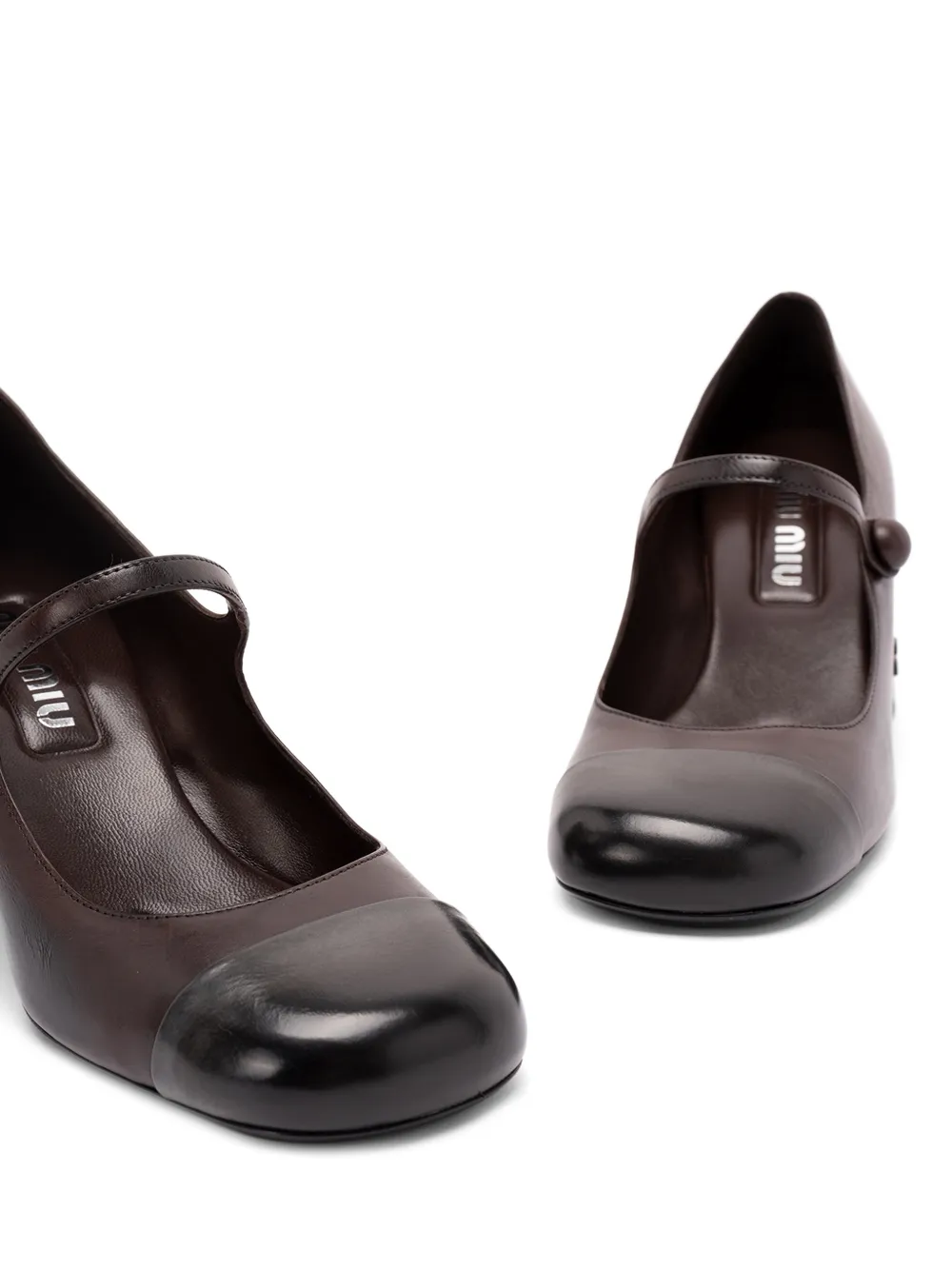 Miu Mary Jane pumps Bruin