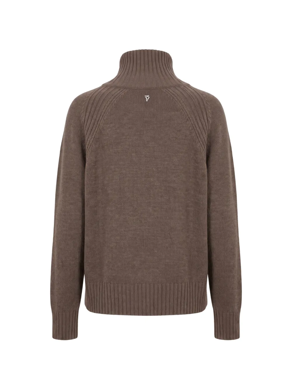 DONDUP roll-neck raglan-sleeve sweater Bruin